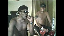 Singlet Smoking & Buddy Cloud Blowing