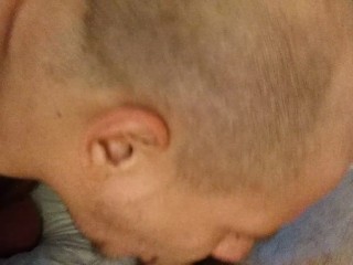 Methed out sissy sucking