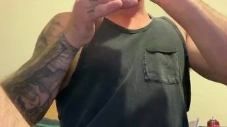 aussie smoking puff