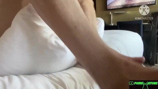 Daddy sucks, rims and fucks hot bi guy while blowing clouds pnp bareback