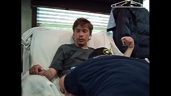 STR8 SLACKER LETS ME GIVE FIRST DL BLOWJOB